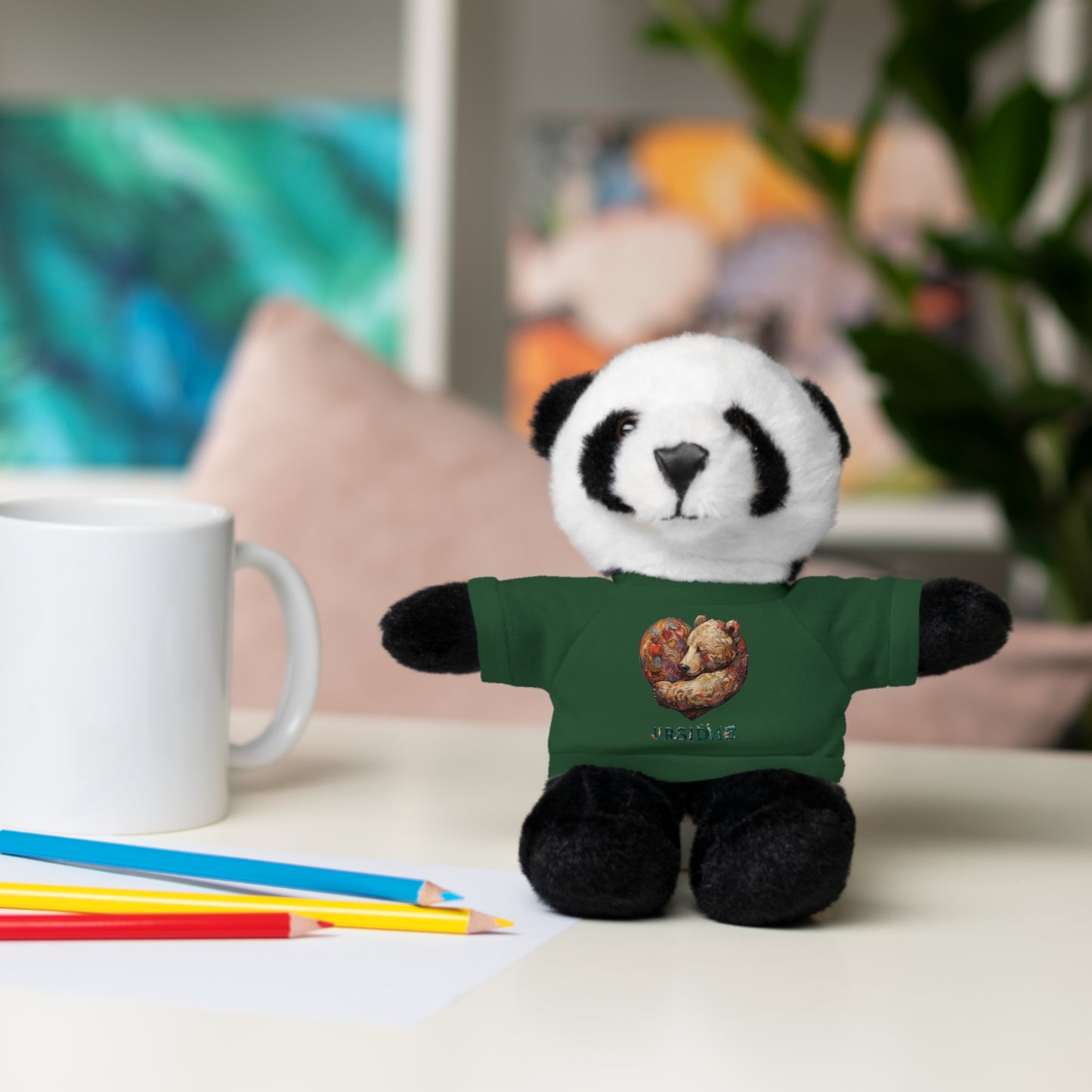 BearHeart Stuffed Animals with Tee