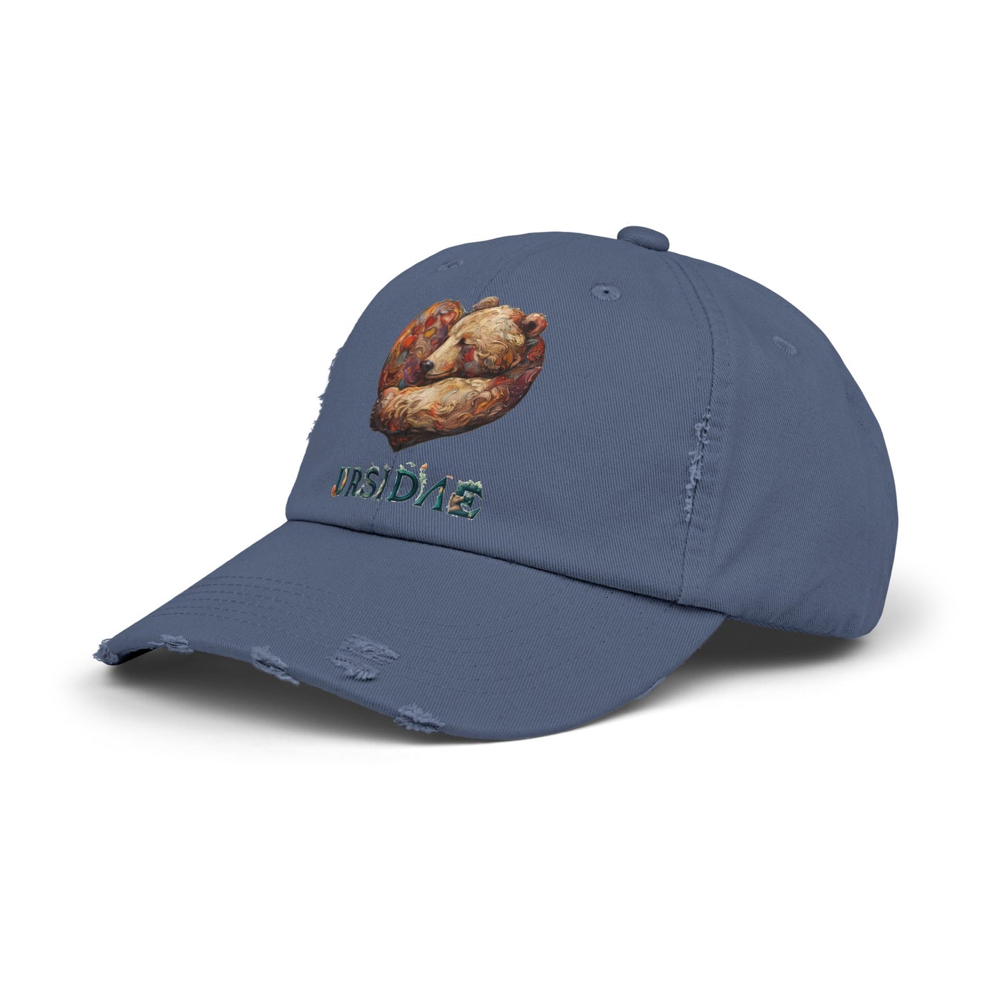 BearHeart Unisex Distressed Cap