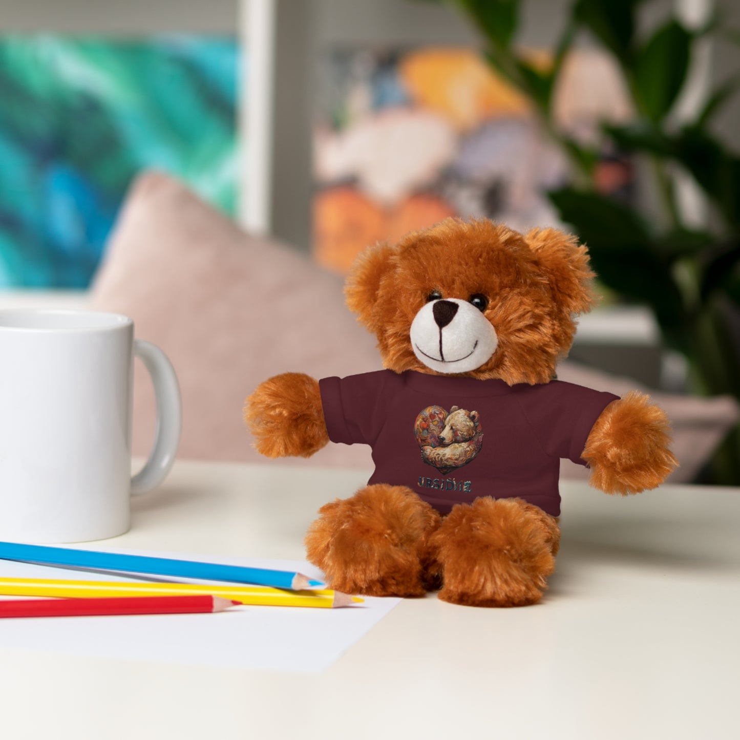 BearHeart Stuffed Animals with Tee