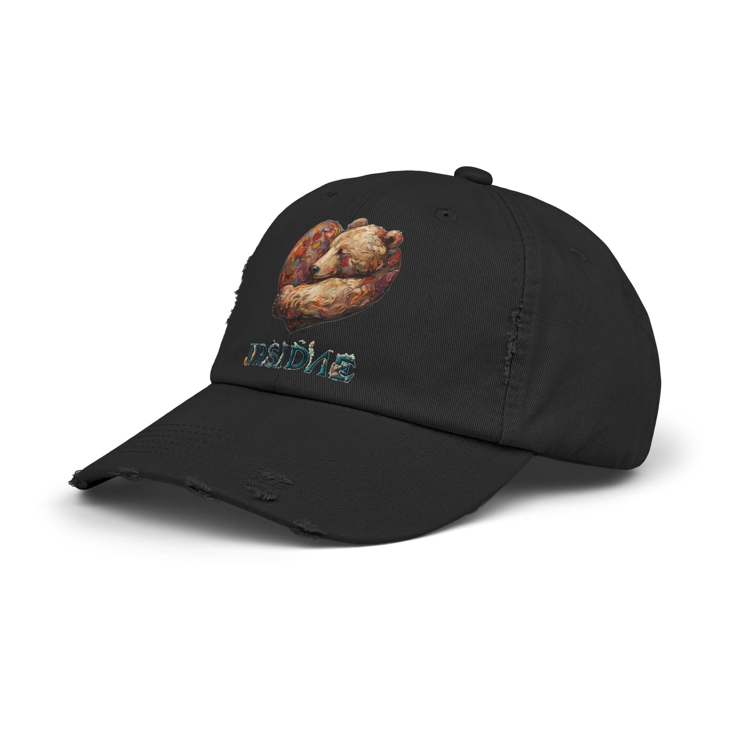 BearHeart Unisex Distressed Cap