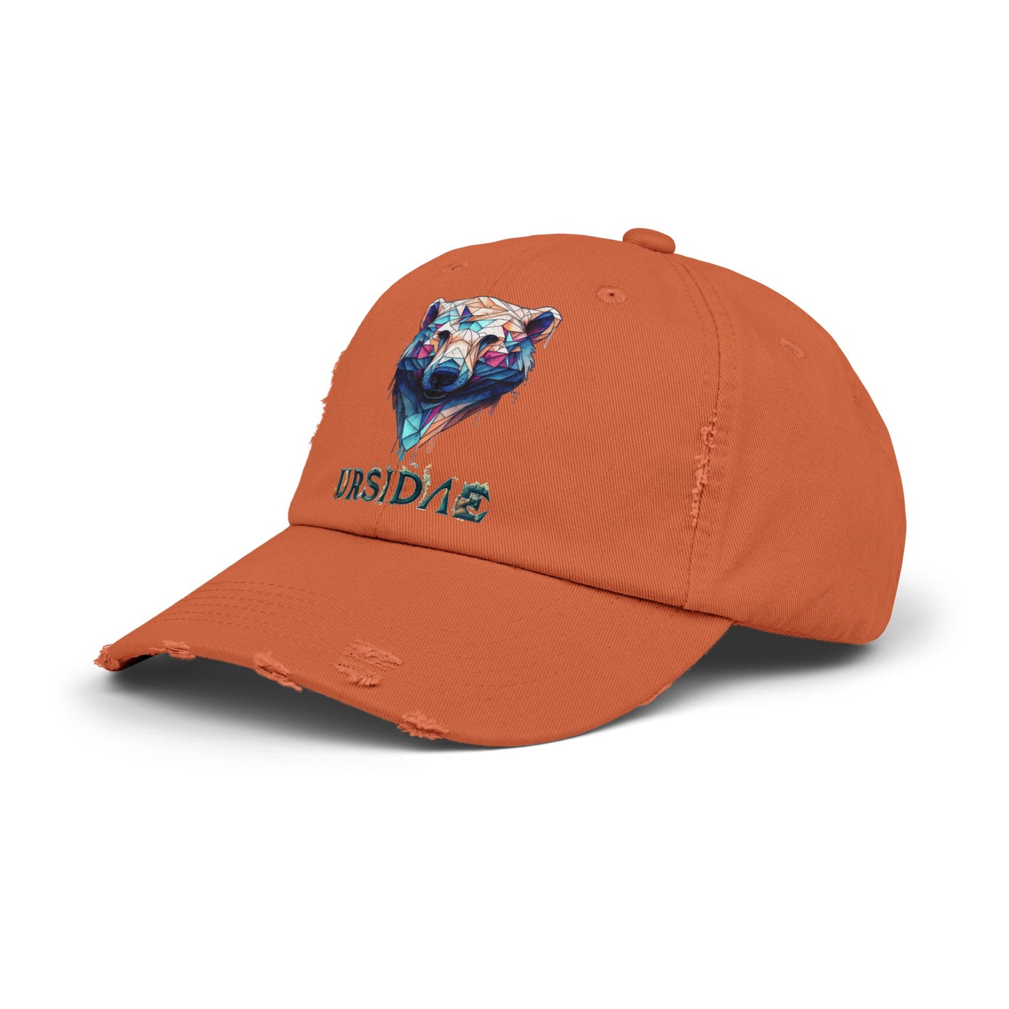 Ursidae Unisex Distressed Cap