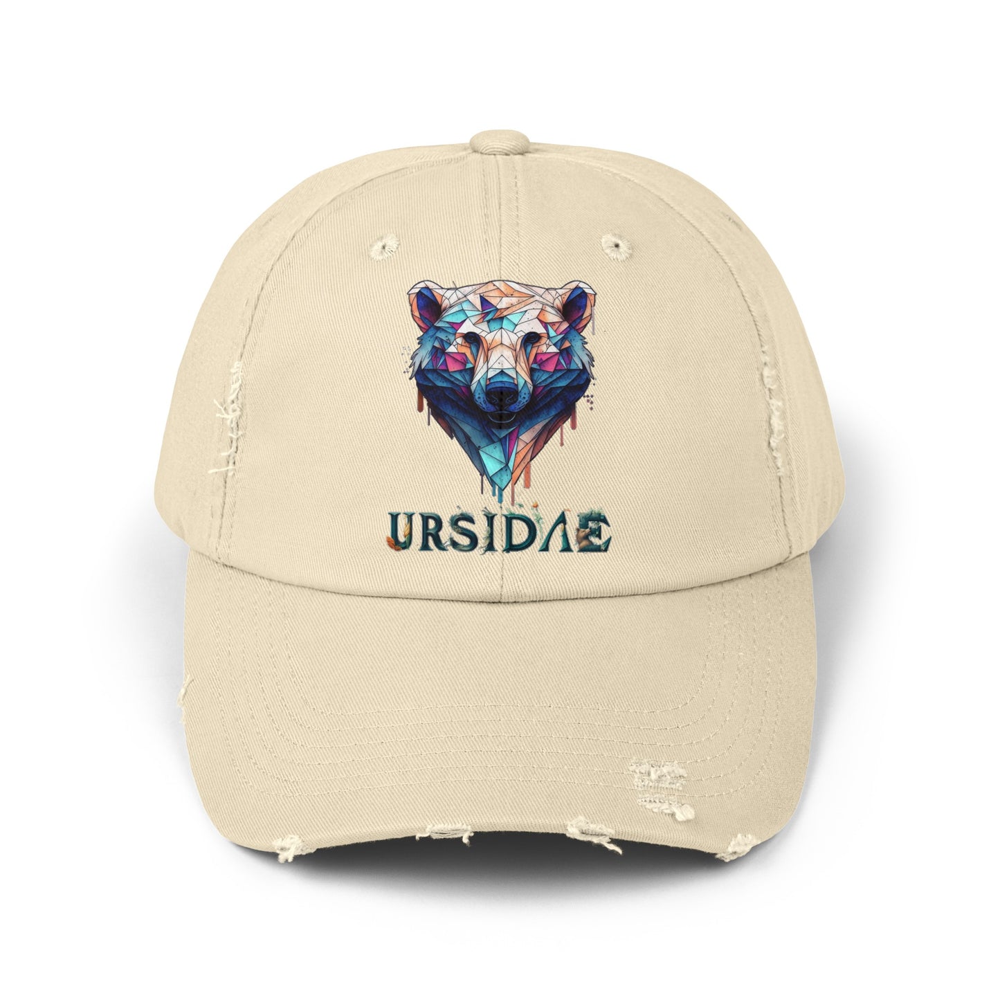 Ursidae Unisex Distressed Cap