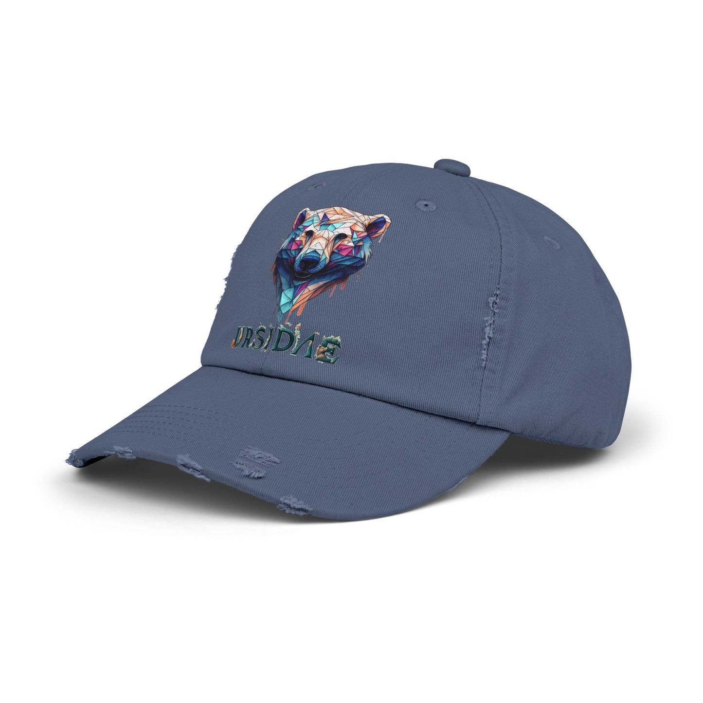Ursidae Unisex Distressed Cap