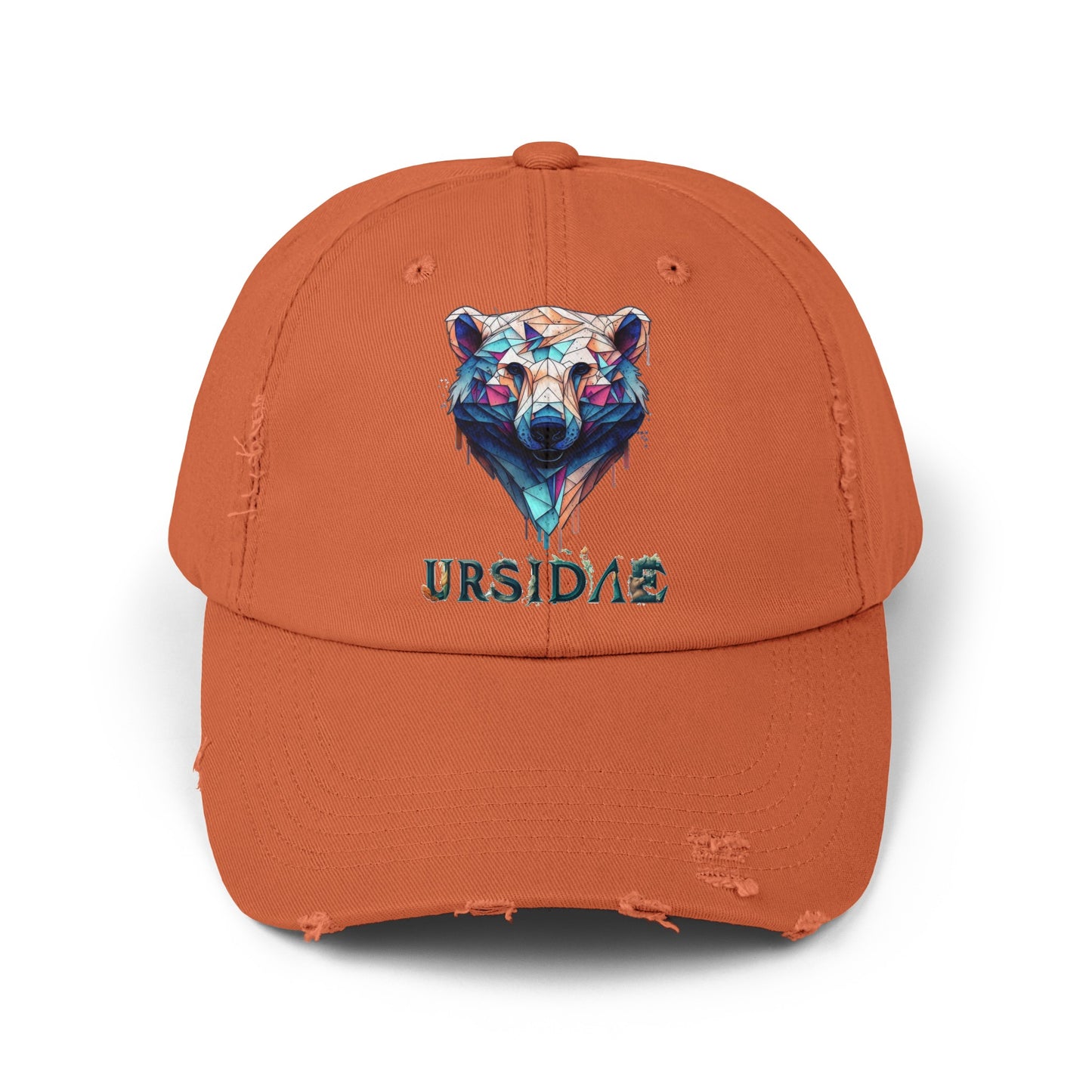 Ursidae Unisex Distressed Cap