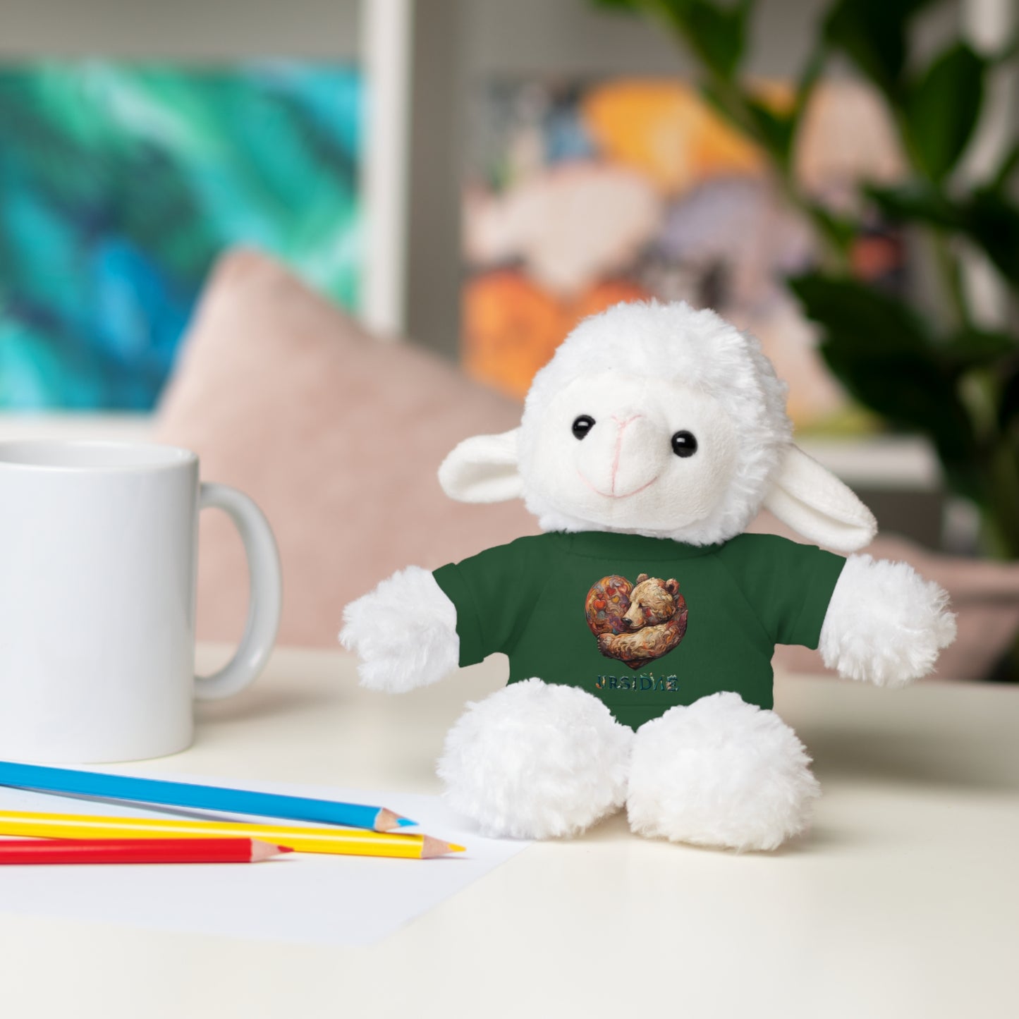 BearHeart Stuffed Animals with Tee