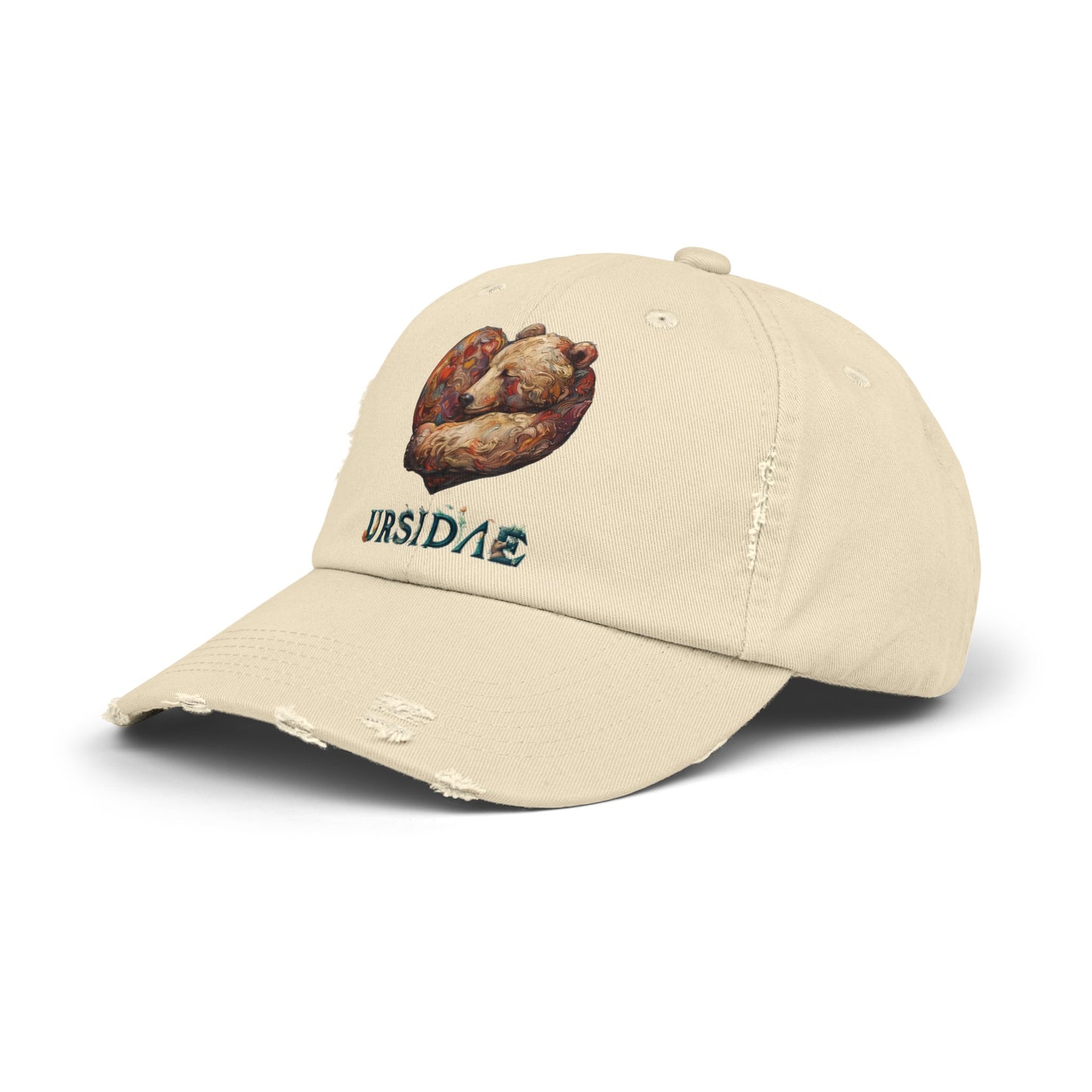 BearHeart Unisex Distressed Cap