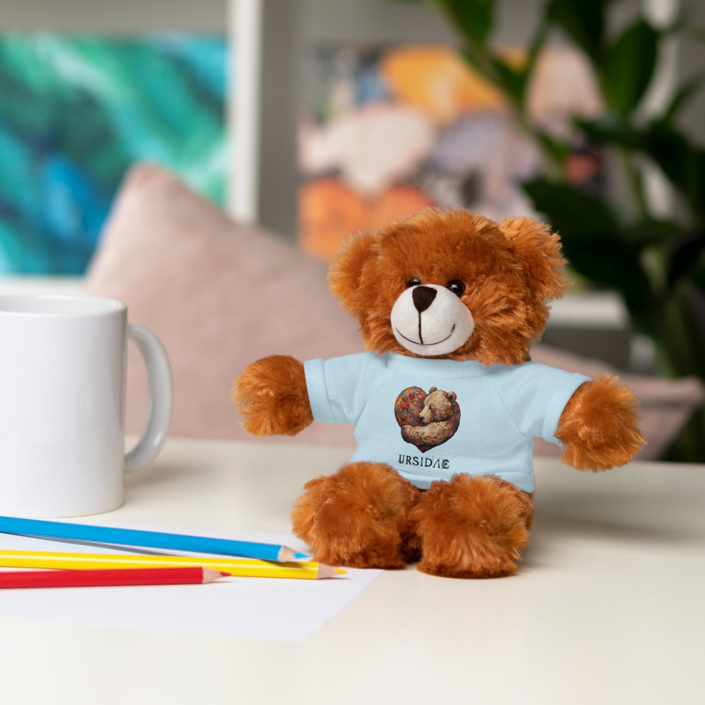 BearHeart Stuffed Animals with Tee