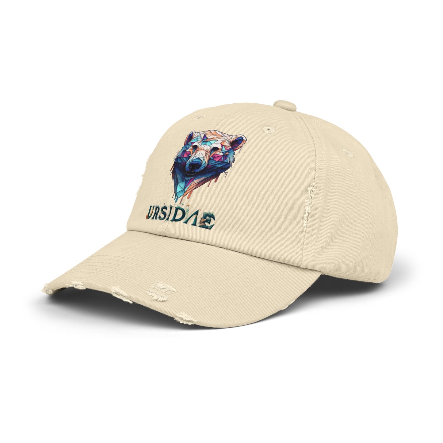 Ursidae Unisex Distressed Cap