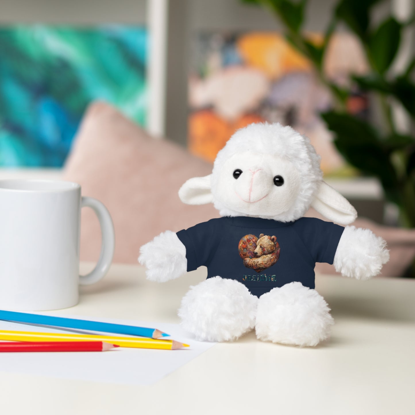 BearHeart Stuffed Animals with Tee