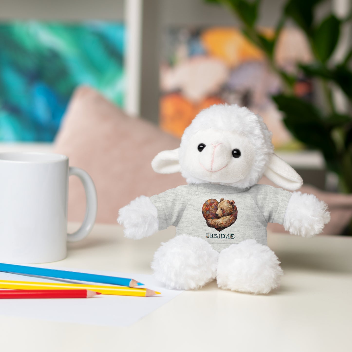 BearHeart Stuffed Animals with Tee