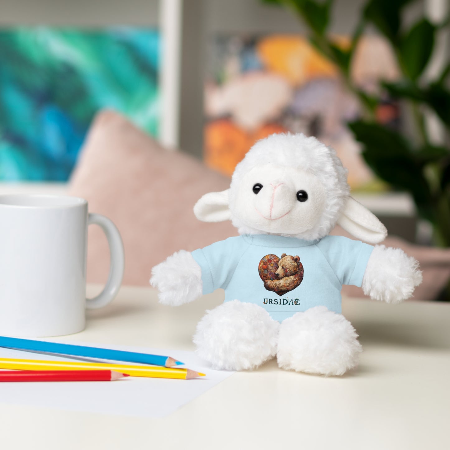 BearHeart Stuffed Animals with Tee