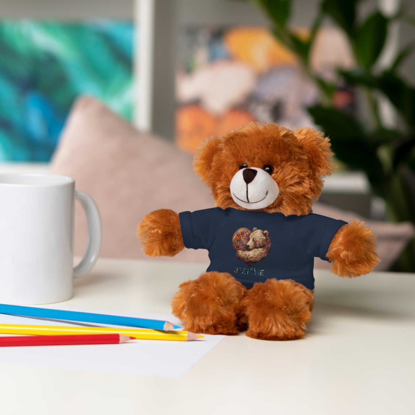 BearHeart Stuffed Animals with Tee
