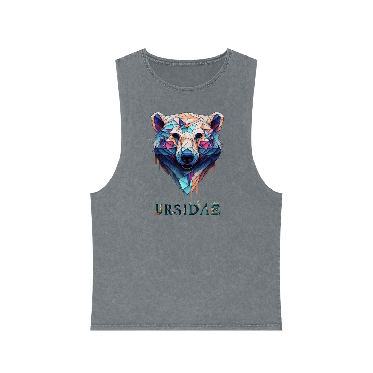 Unisex 'It Comes In Waves' Stonewash Tank Top