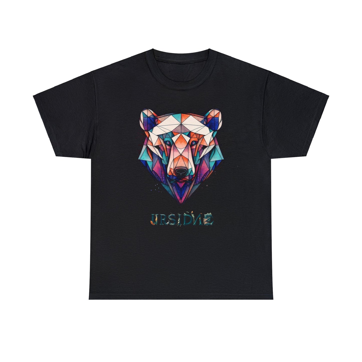 Ursidae - Mirage (Unisex Cotton BLK/WHITE Tee)