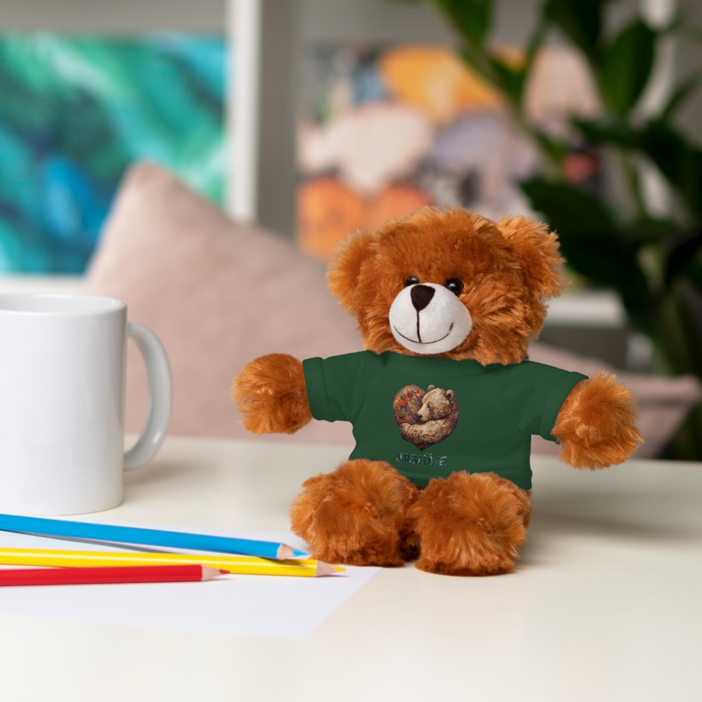 BearHeart Stuffed Animals with Tee