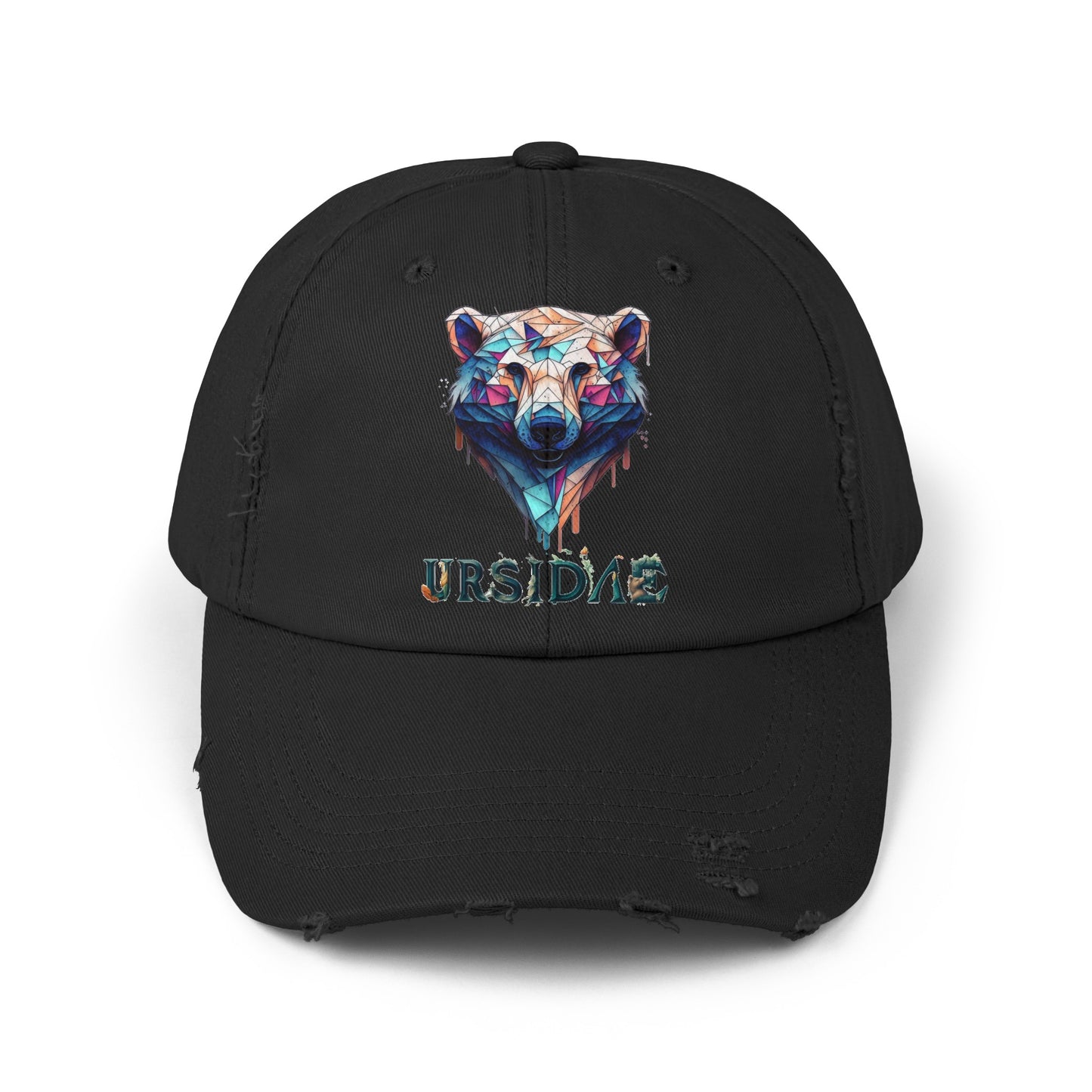Ursidae Unisex Distressed Cap