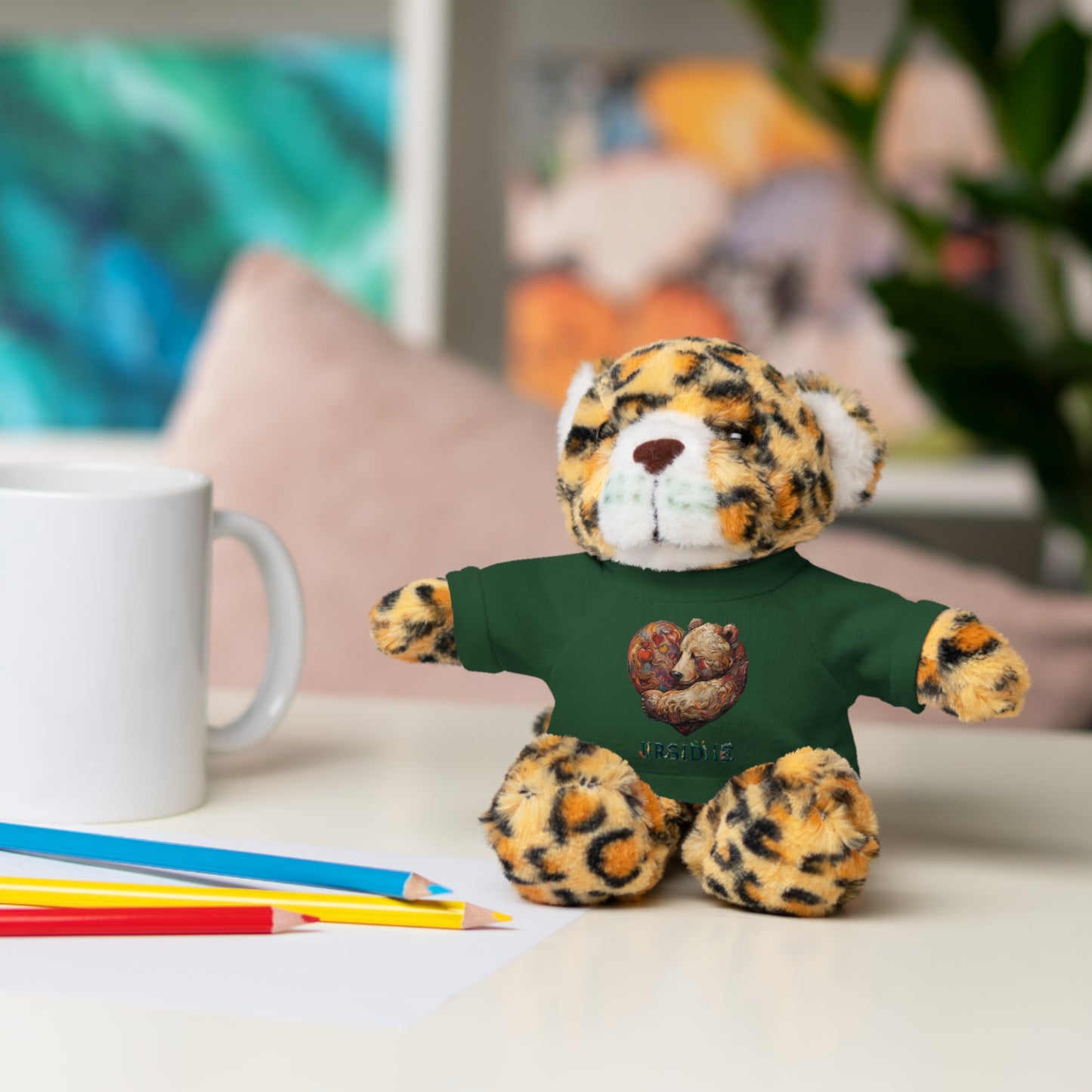BearHeart Stuffed Animals with Tee