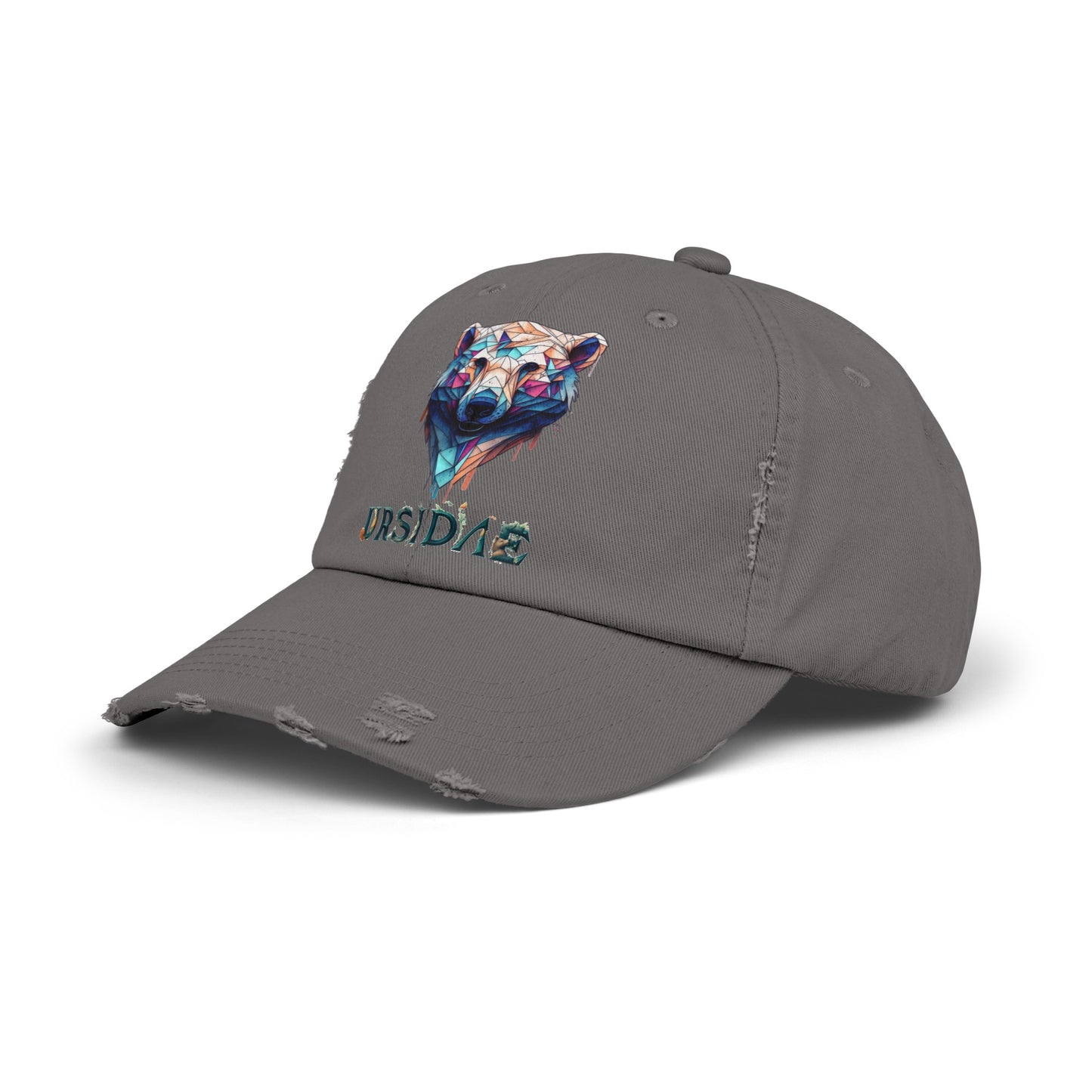 Ursidae Unisex Distressed Cap
